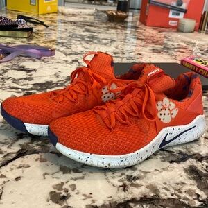 Clemson Tiger Nike Free Sneakers